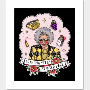 Grandma Yetta The Nanny Fan Art Posters and Art